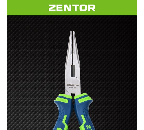 Длинногубцы Zentor 160 мм ZT00100S