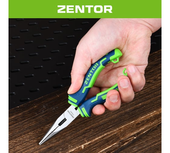Длинногубцы Zentor 160 мм ZT00100S
