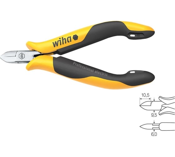 Бокорезы Wiha Professional ESD Z43104, 115мм 26826