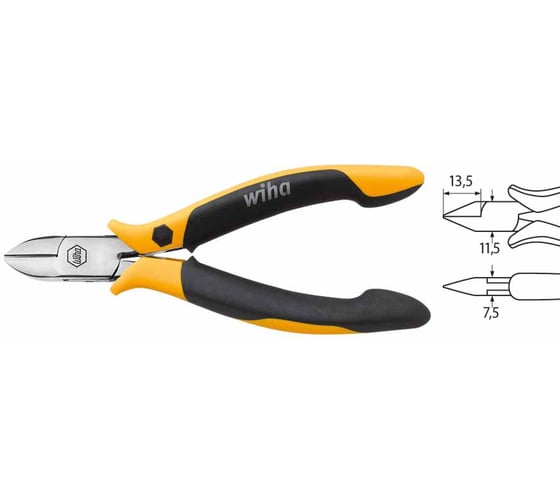Бокорезы Wiha Professional ESD Z44104, 115мм 26831
