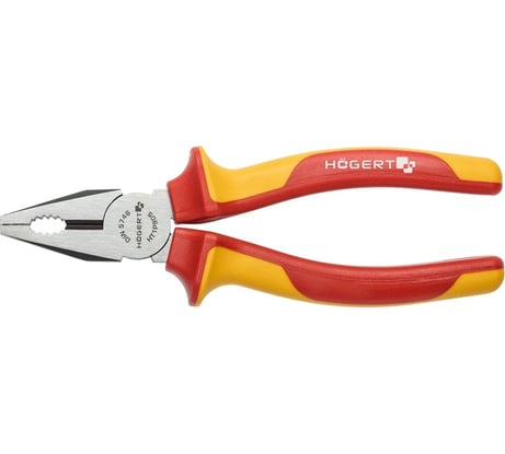 Изолированные пассатижи HOEGERT TECHNIK 200 мм, 1000 V, VDE HT1P907