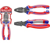 Плоскогубцы комбинированные с увеличенным рычагом emtop EPLRC0721