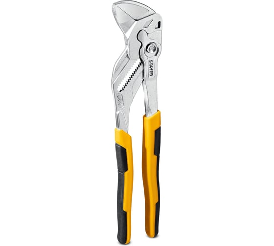 Захват STAYER PlierWrench 300 мм, 68 мм, переставные клещи-гаечный ключ 22403 1
