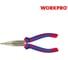 Длинногубцы изогнутые WORKPRO 200 мм Ni-Fe WP231043 3