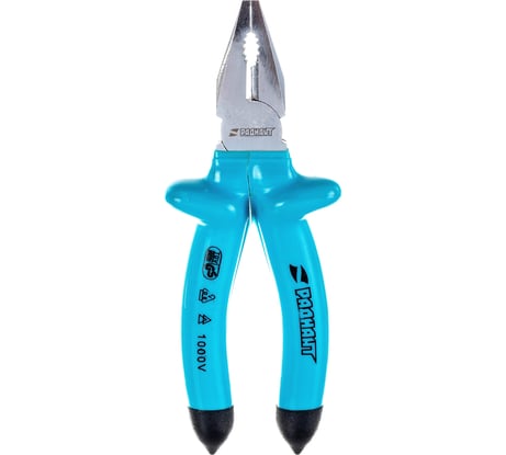 Комбинированные плоскогубцы РАДИАНТ 180 мм, с изолированными ручками 1000 В 47005