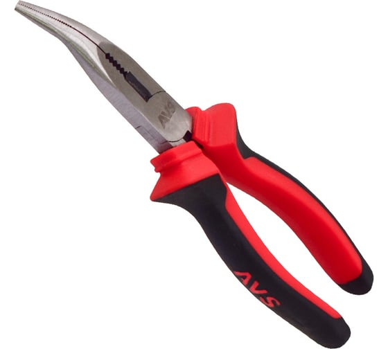 Длинногубцы изогнутые AVS 200 мм DLG0200-C A40190S 1
