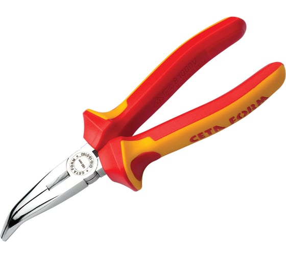 Узкогубцы диэлектрические изогнутые Ceta Form 1000V 200мм G16-18-0200 1