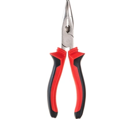 Плоскогубцы TLX 160 мм комбин. с декор. ручками удл. отогнут. губки JS21004-6 66369