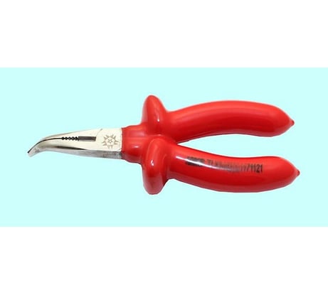 Плоскогубцы TLX 160 мм комбин. с диэлектр. ручками с удл. отогнуг. губками 1000 В JS31013-6 66383