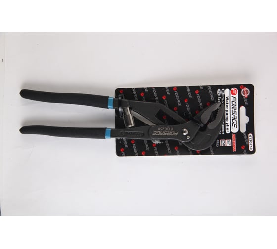 Пассатижи переставные сантехнические самозажимные Forsage узкий профиль Cr-V 10 -250мм, на блистере F-613G250(19075) 1