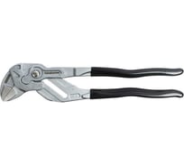 Клещи-переставные Hanskonner 300мм, кнопочный шарнир, без засечек на губках HK1020-09-A300