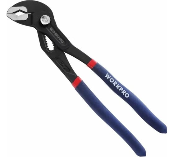 Клещи переставные быстрорегулируемые WORKPRO PRO 180мм, CR-V WP231163 1
