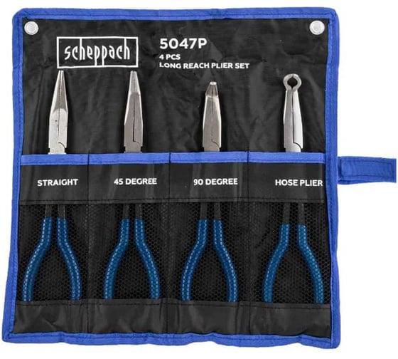 Щипцы Scheppach с удлиненными рукоятками 285мм, набор 4 предмета Sch-5047P(63261) 1