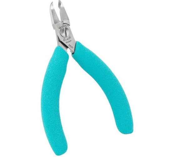 Остроконечные кусачки WELLER Erem, загнутая, узкая головка 582E 1