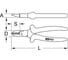 Диагональные бокорезы KS Tools 125 мм ERGOTORQUE 115.1011 5
