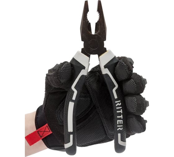 Комбинированные плоскогубцы RITTER Eco 200 мм, двухкомпонентная рукоятка HT310120