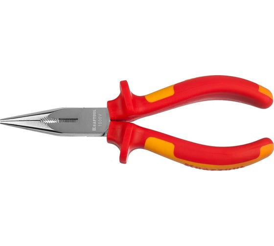 Тонкогубцы KRAFTOOL Electro-Kraft Cr-Mo сталь, 160мм 2202-3-16_z01