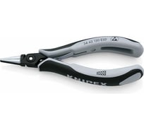 Прецизионные захватные плоскогубцы для электроники KNIPEX ESD L-130 мм KN-3442130ESD