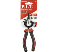 Длинногубцы P.I.T. (160 мм, двухкомпонентные рукоятки), HPLR03-0160