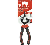 Длинногубцы P.I.T. (200 мм, двухкомпонентные рукоятки), HPLR03-0200