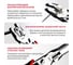 Плоскогубцы многофункциональные усиленные P.I.T. DRUA (225мм, 6 в 1, эксцентрик) HPLP01-0225 3