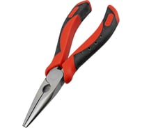 Длинногубцы MTX GRAND, 160 мм, прямые никелированные, двухкомпонентные рукоятки 171369