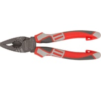 Плоскогубцы комбинированные FIT Эталон, CrV сталь, ребра жесткости на губках, тефлоновое покрытие, 3К прорезиненные ручки 180 мм 50694