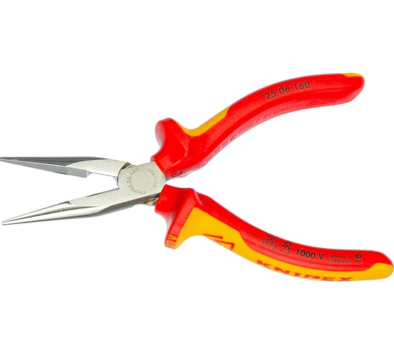 Длинногубцы с резцом KNIPEX KN-2506160