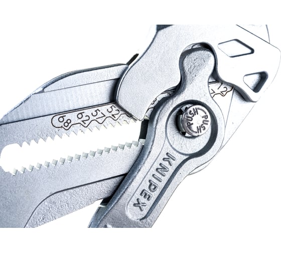 Клещи переставные Knipex, 68 мм (2 1/2"), 300 мм, хром, 1-к ручки, KN-8603300