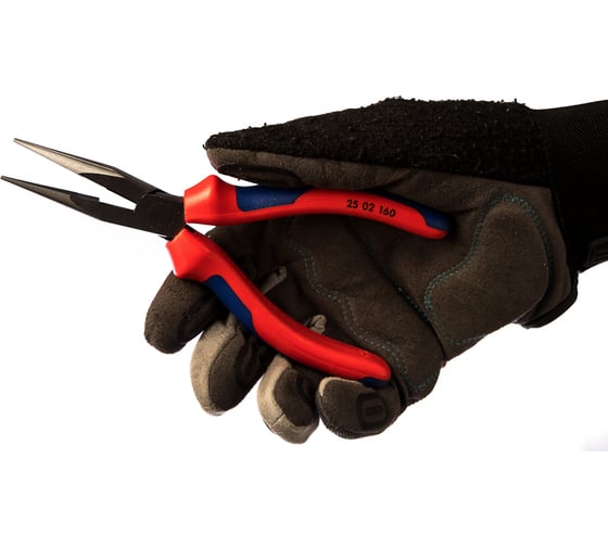 Длинногубцы с резцом KNIPEX KN-2502160