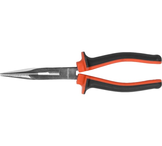 Плоскогубцы HORTZ радиотехнические, удлиненные губки, 200 проф. 119739 1