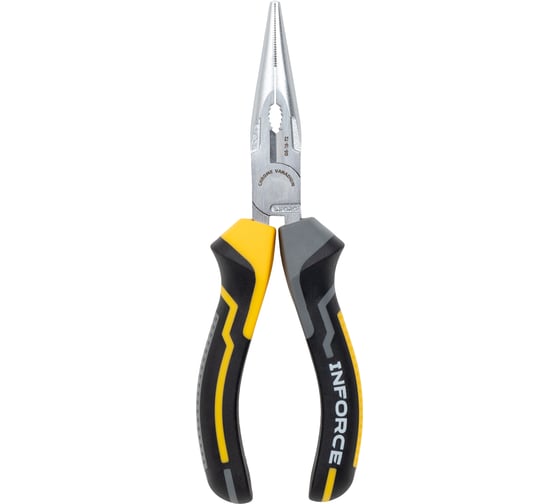 Профессиональные длинногубцы Inforce 160 мм 06-18-72