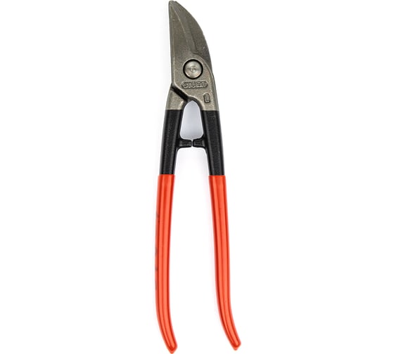 Ножницы по металлу STUBAI круглый / радиусный рез ЛЕВЫЕ ручки ПВХ 267704