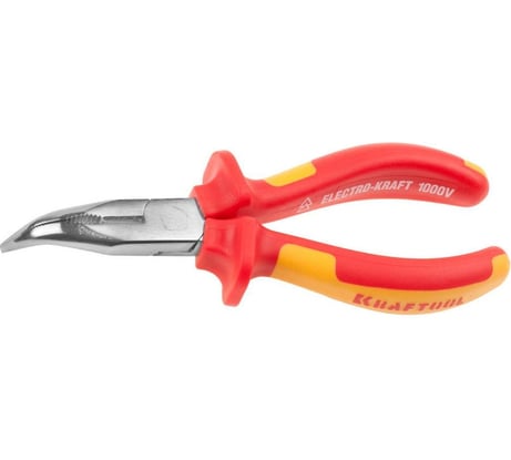 Изогнутые тонкогубцы ELECTRO-KRAFT 160 мм KRAFTOOL 2202-4-16_z01