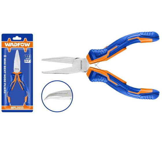Длинногубцы-мини WADFOW 115 мм 12/120 WPL0955