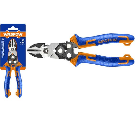 Плоскогубцы WADFOW 190 мм 6/36 WPL3768