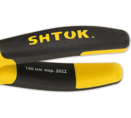 Диэлектрические тонкогубцы SHTOK 1000В 160 мм 08106