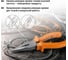 Длинногубцы (тонкогубцы/плоскогубцы) TDM ELECTRIC с пластиковыми рукоятками, углеродистая сталь, 160 мм, серия "Гранит" SQ1009-0201 4