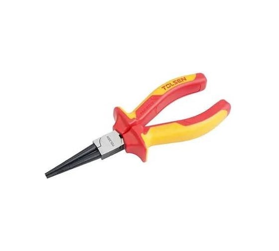 Круглогубцы TOLSEN 1000V Premium 160 мм, CrV, двухкомп. рукоятки V16056