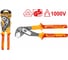Диэлектрические переставные клещи INGCO 250 мм HIPP28250 2