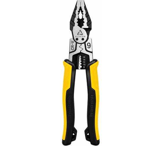 Пассатижи многофункциональные ALUKOMTOOLS 6 в 1 225mm АТ-ПМ225