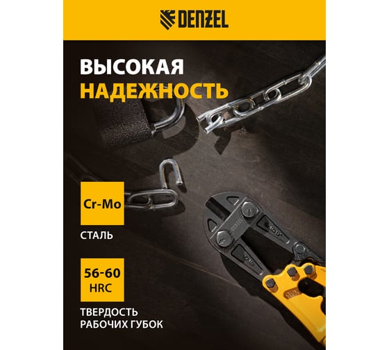 Болторез Denzel 300 мм, 12", Cr-Mo 78531