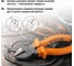Бокорезы (кусачки для проводов) TDM ELECTRIC с пластиковыми рукоятками, углеродистая сталь, 180 мм, серия "Гранит" SQ1009-0302 4