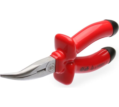 Диэлектрические длинногубцы КВТ изогнутые Эксперт 200 87101