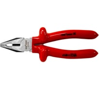 Диэлектрические комбинированные плоскогубцы Промлайн 200 мм, обливные рук., до 1000В, CrV 1 слойн ПЛ0210106200_z022