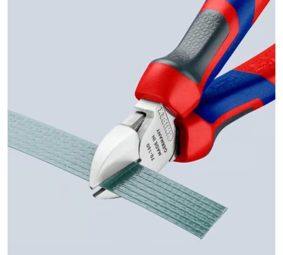 Бокорезы KNIPEX 160 мм, хром, 3-комп ручки KN-7005160