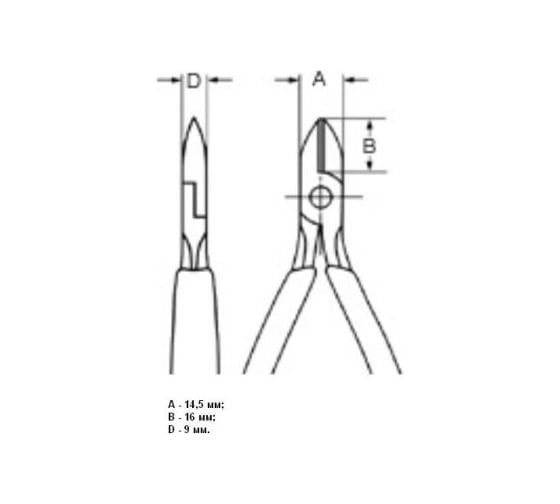 Бокорезы Knipex KN-7601125
