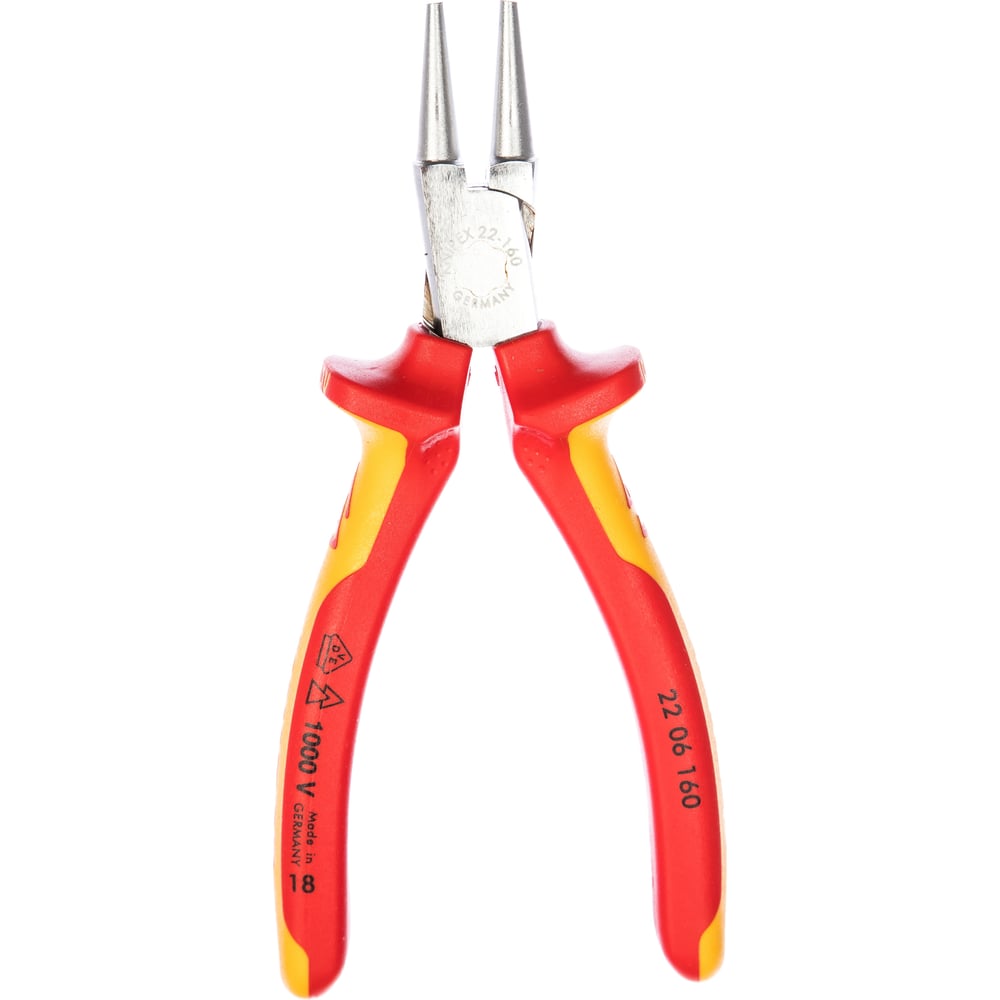 Круглогубцы KNIPEX KN-2206160 - выгодная цена, отзывы, характеристики ...