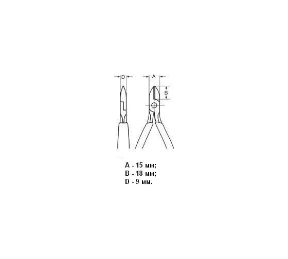 Бокорезы для электроники Knipex KN-7722130