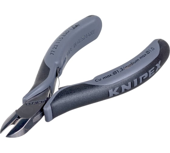 Бокорезы для электроники Knipex KN-7722115ESD 1